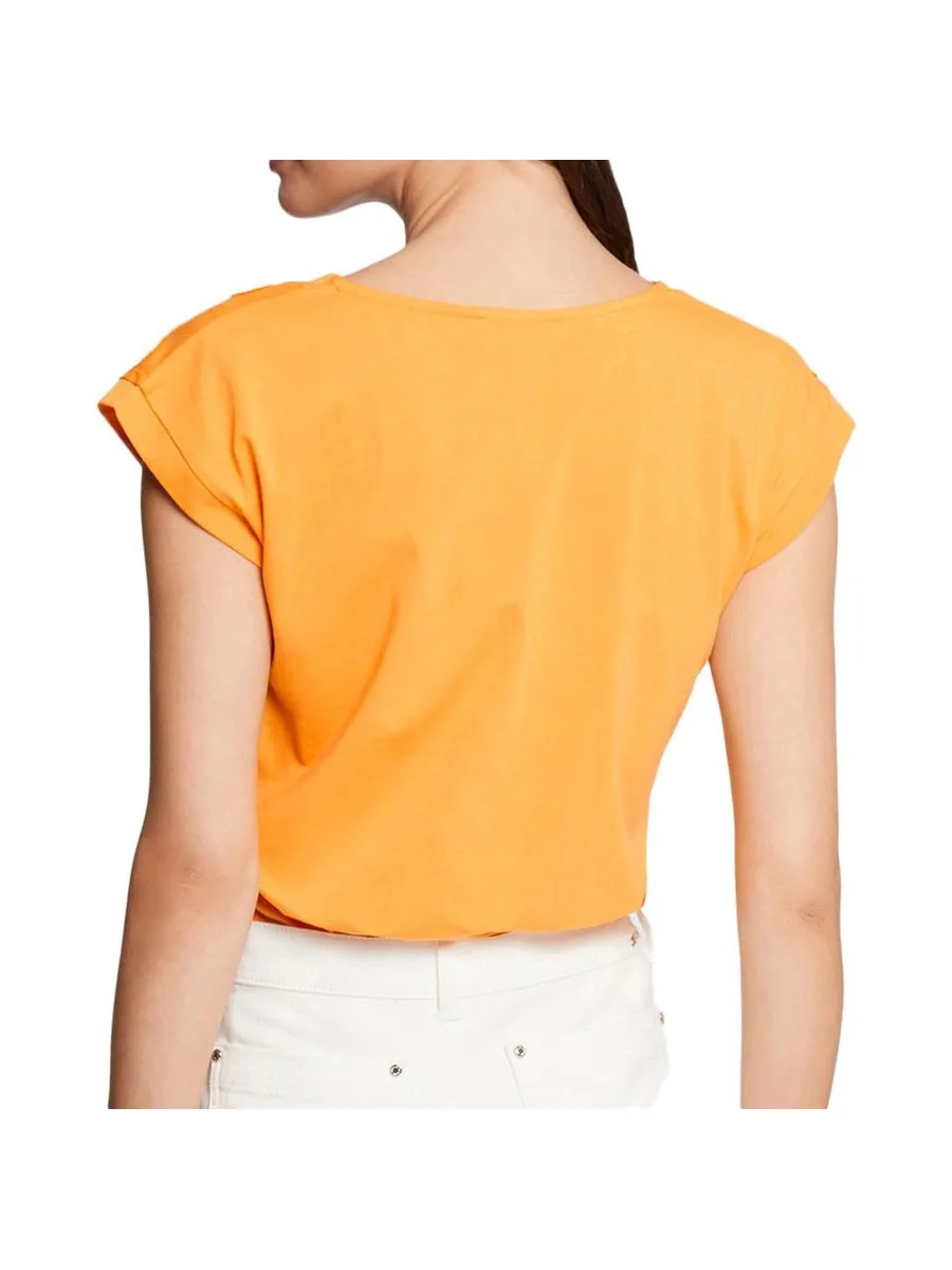 T-shirt Orange Femme Morgan Deci 3