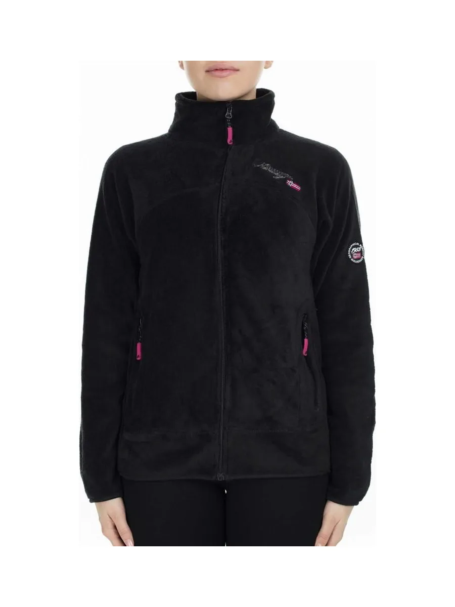 Veste polaire Noir femme geographical Norway Upaline 1