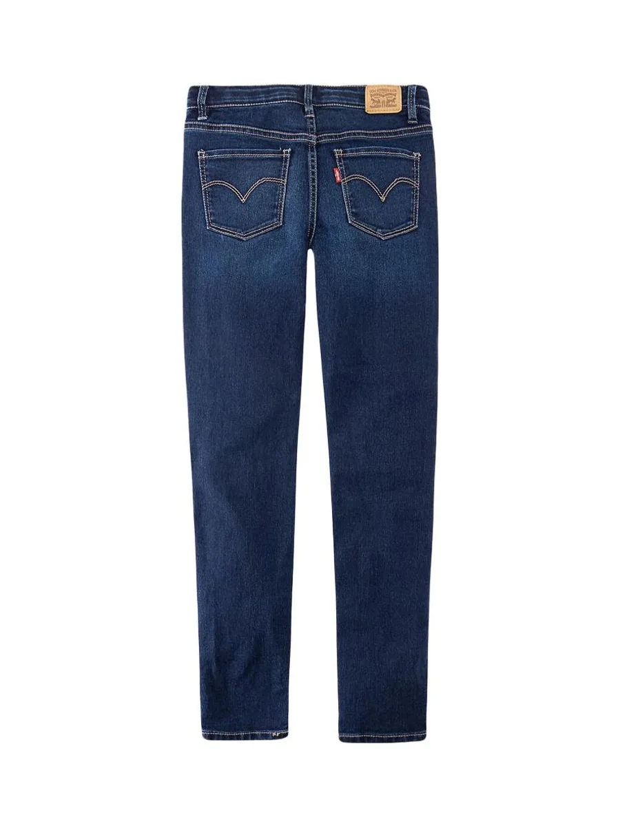 Jean Bleu Brut Fille Levi's 4EE356 3