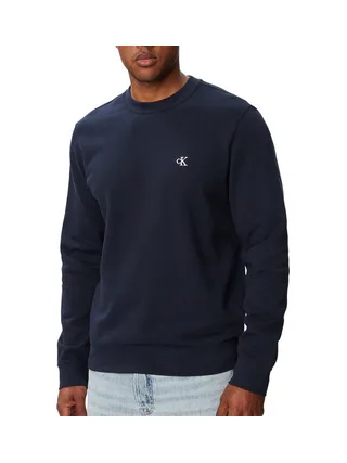 Sweat Bleu Homme Calvin Klein Jeans Terry 1