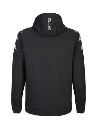 Sweat Zippé Noir/Gris Garçon Kappa Divieto 2