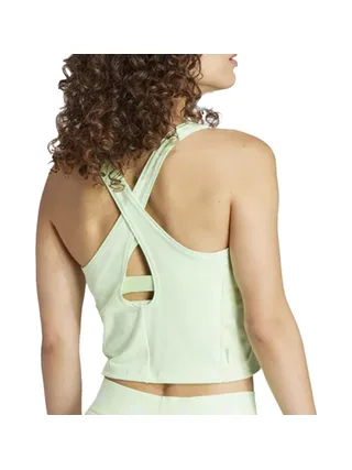 Haut Vert Femme Adidas Print Cro 2