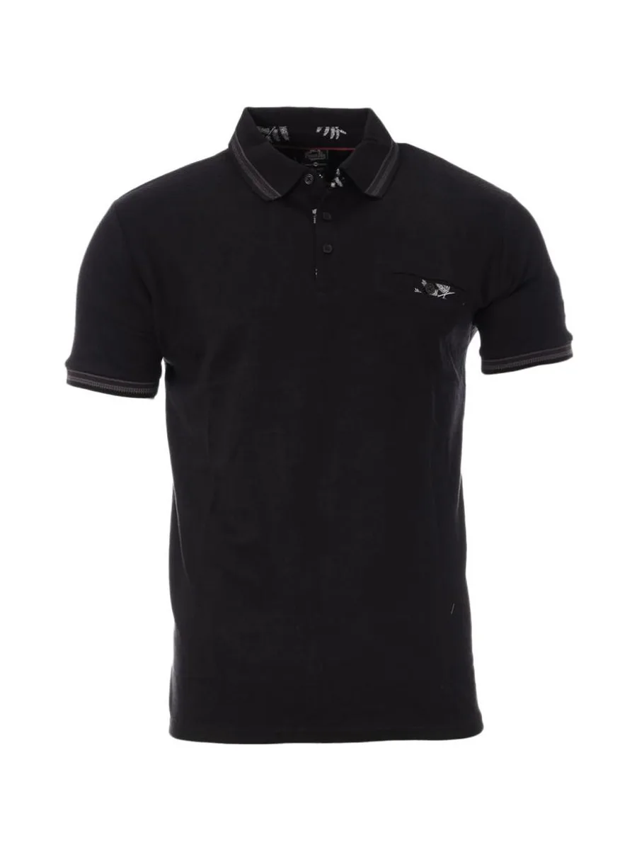 Polo Noir Homme RMS26 91199 1