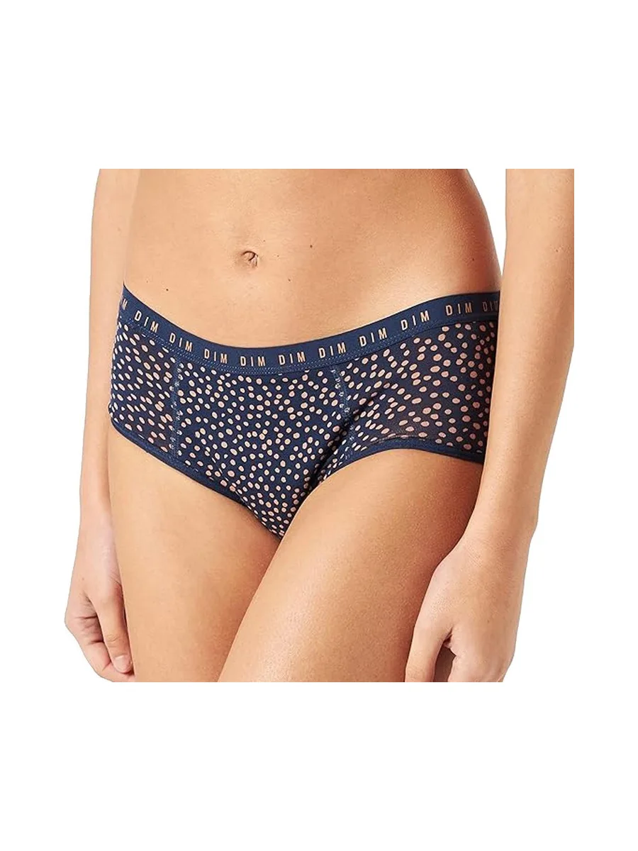 Boxer Menstruel Flux Moyen Marine femme DIM-0AYA 1