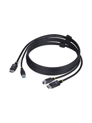 DisplayPort and USB 5Gbps KVM Cable 1