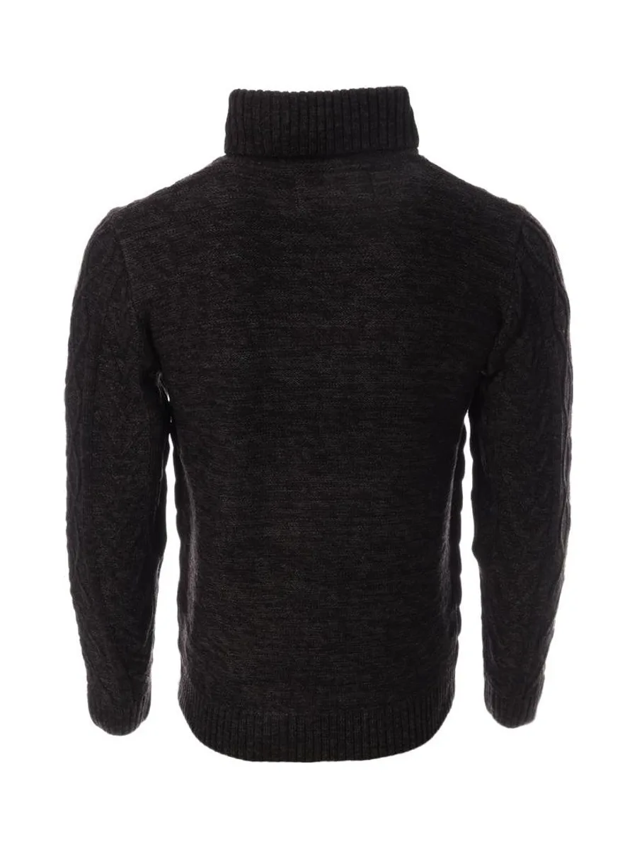 Pull Noir Homme RMS26 60981 3