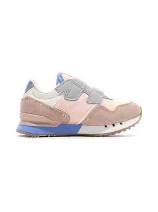 Baskets Rose/Bleu Fille Pepe jeans London Band 2
