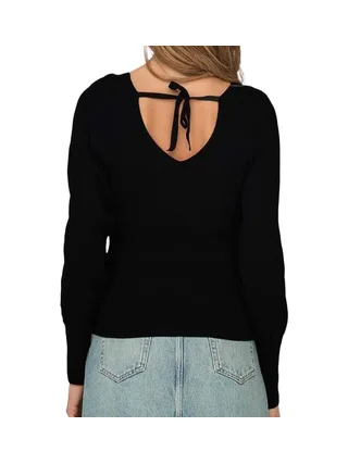 T-Shirt Manches Longues Noir Femme Only Leelo 2