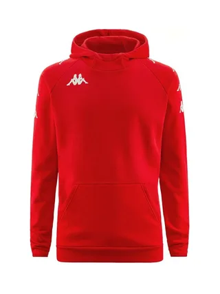 Sweat à Capuche Rouge Homme Kappa Diano 1