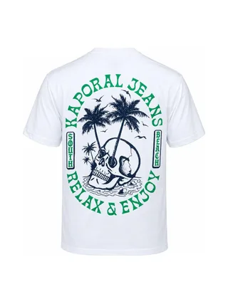 T-Shirt Blanc Homme Kaporal Till 2