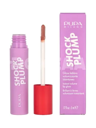Pupa Shock Plump Lip Gloss 5ml - #003 Scandal Nude 1