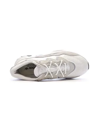 Baskets Blanc/Beige Homme Adidas Ozweego 4