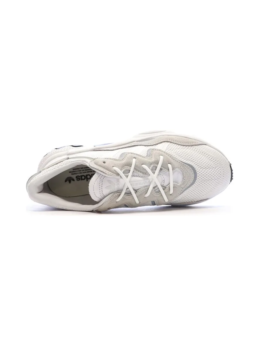Baskets Blanc/Beige Homme Adidas Ozweego 5
