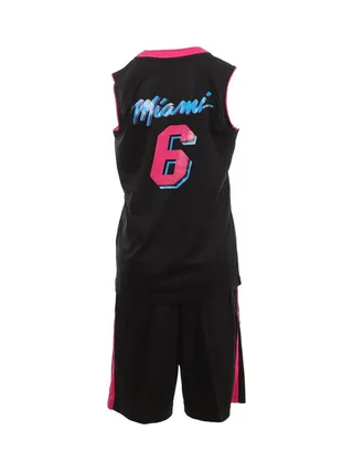 Miami Heat Ensemble de basketball Noir Enfant Sport Zone 2