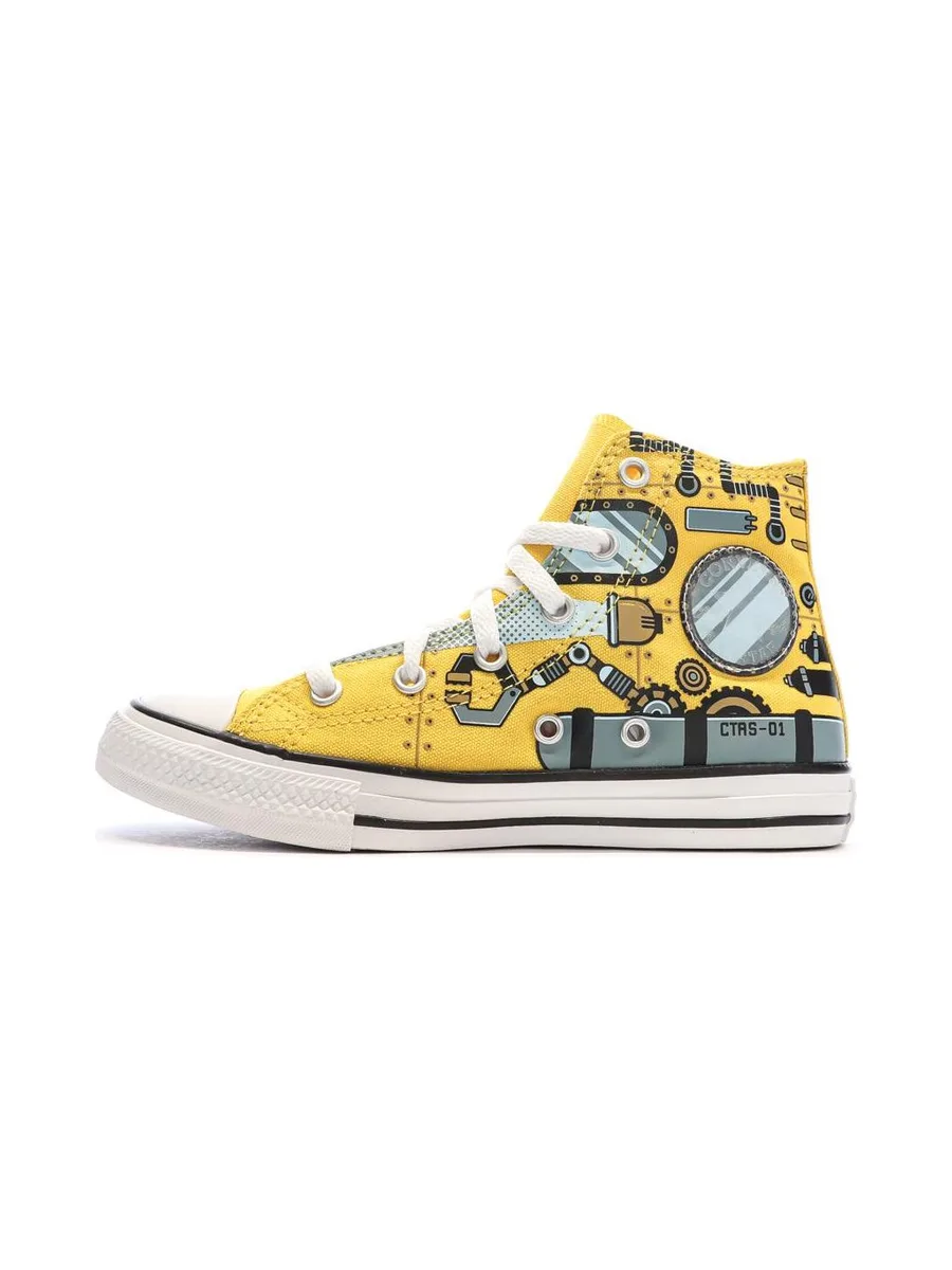 Baskets Jaunes Garçon Converse Chuck Taylor All Star 2