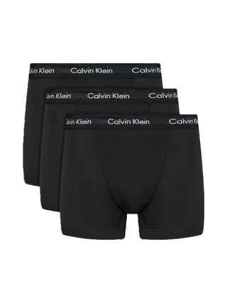 x3 Boxers Noirs Homme Calvin Klein Jeans U2662G 1