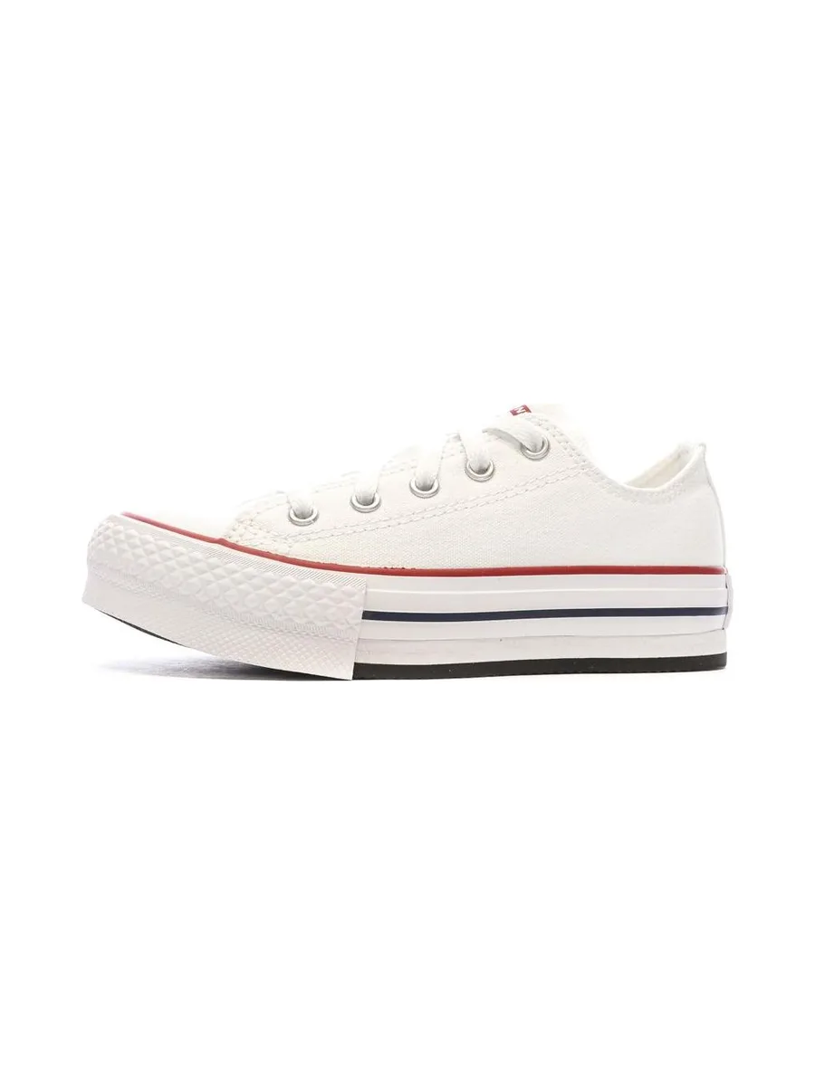 Baskets Blanches Fille Converse All Star Eva 2