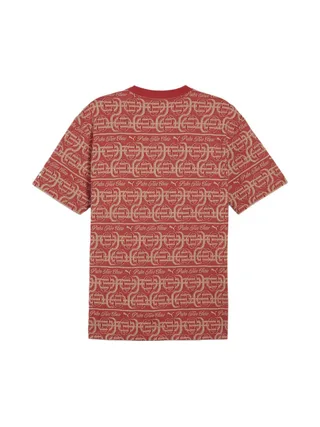 T-shirt Rouge Homme Puma X Ptc Striped 2