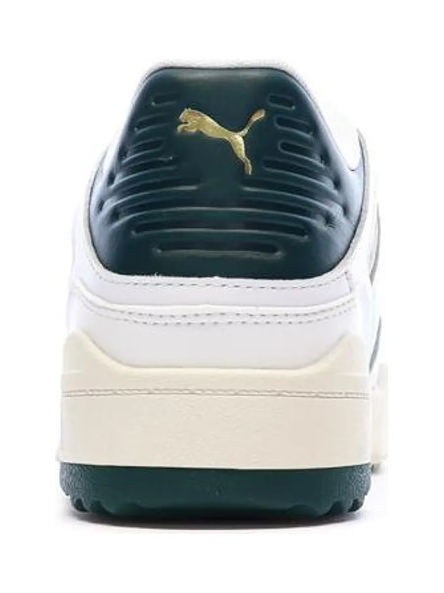 Baskets Blanc/Vert Foncé Puma Slipstream 4