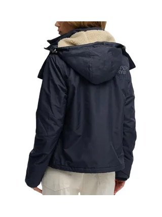 Veste À Capuche Marine Femme Superdry Hooded Arctic 2