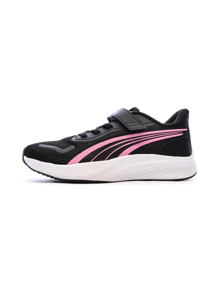 Baskets Noir/Rose Mixte Puma Pounce Lite Ac+ Ps 2