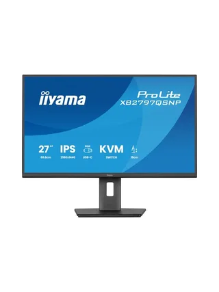 27'' IPS QHD 75Hz puertos y KVM Pro Max 4