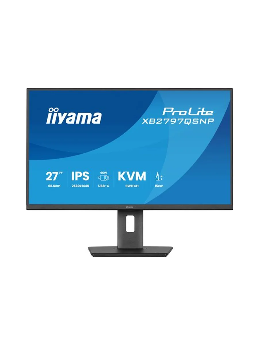 27'' IPS QHD 75Hz puertos y KVM Pro Max 4