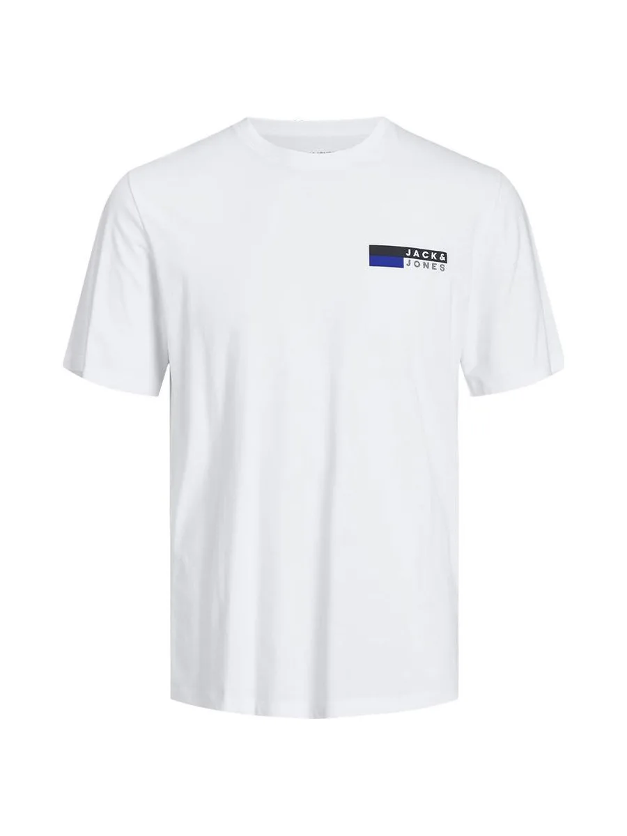 T-Shirt Blanc Garçon Jack & Jones Corpss 5