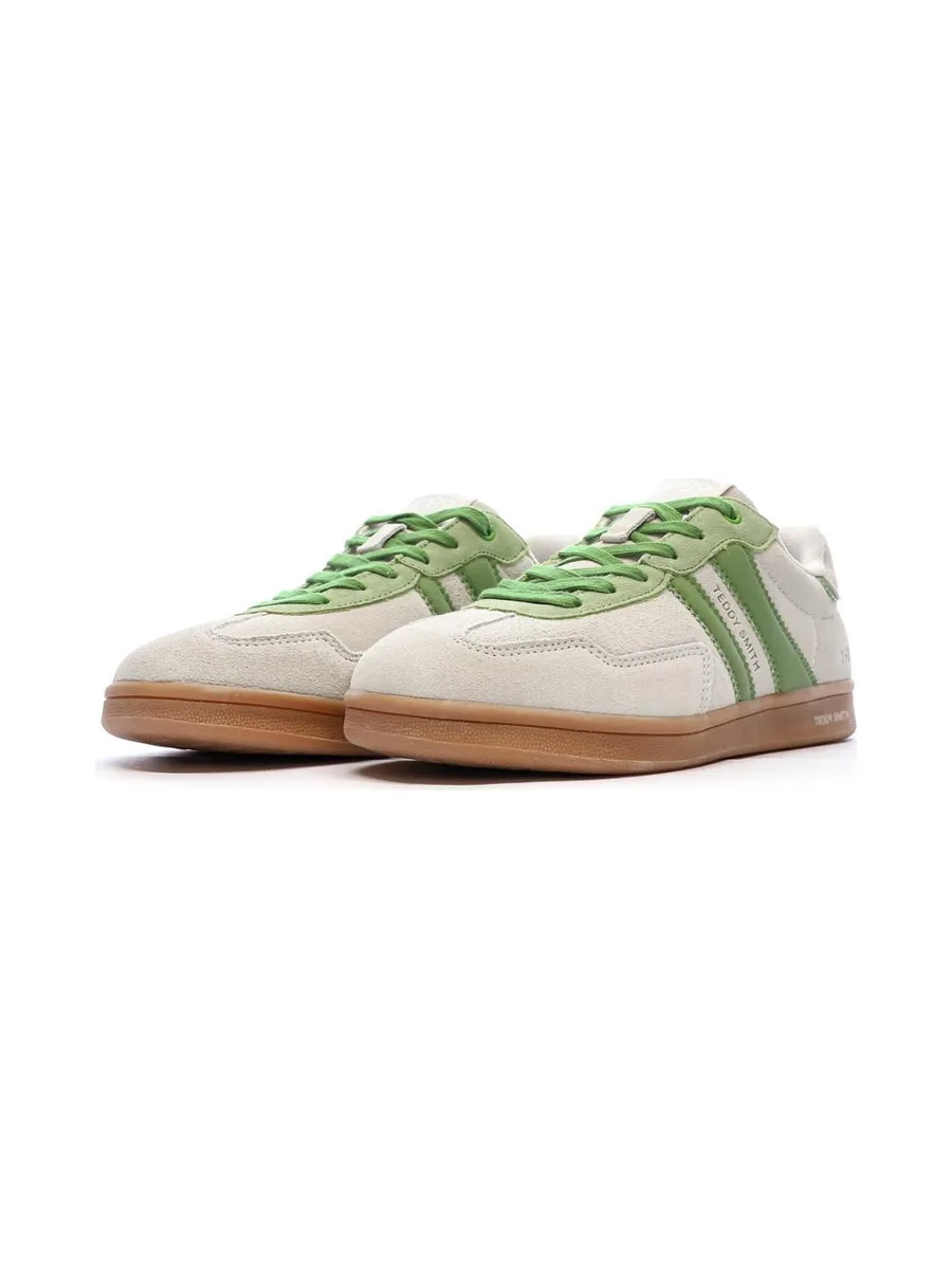 Baskets Beige/Verte Femme Teddy Smith 120519 7