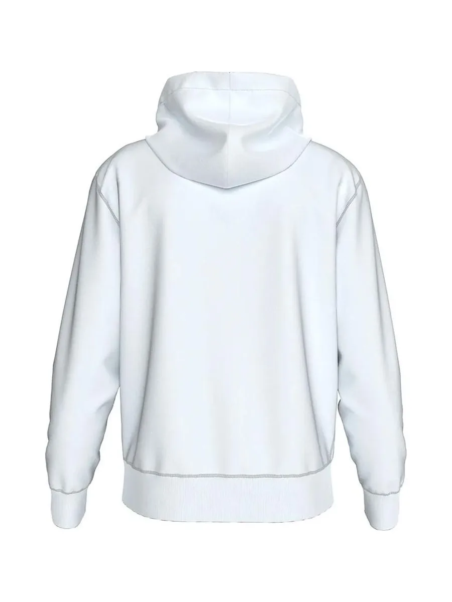 Sweat Blanc Homme Calvin Klein Jeans Terrys 3