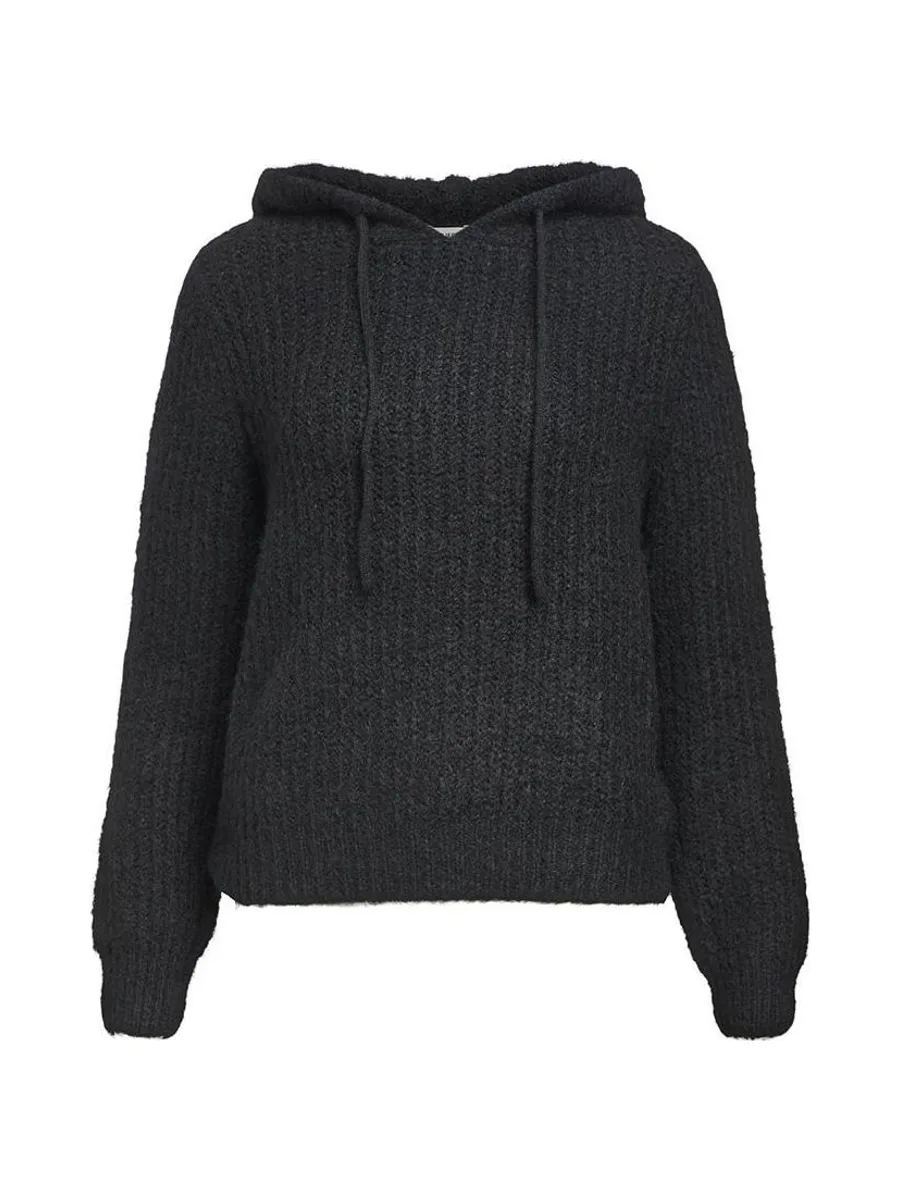 Pull à capuche Noir Femme Vero Moda Hoodie 4