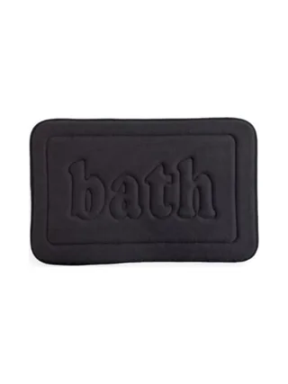 Tapis Noir/Blanc Utility Mémoire De forme 40x60 1