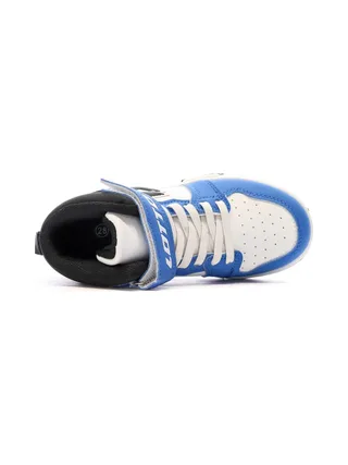 Baskets Bleu/Noir Garçon Lotto Ravenne 4
