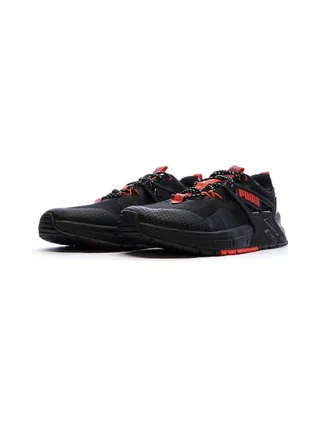 Baskets Noires/Rouges Homme Puma Pacer 6