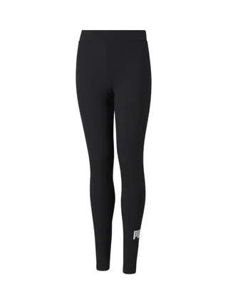 Legging Noir Fille Puma Logo 1