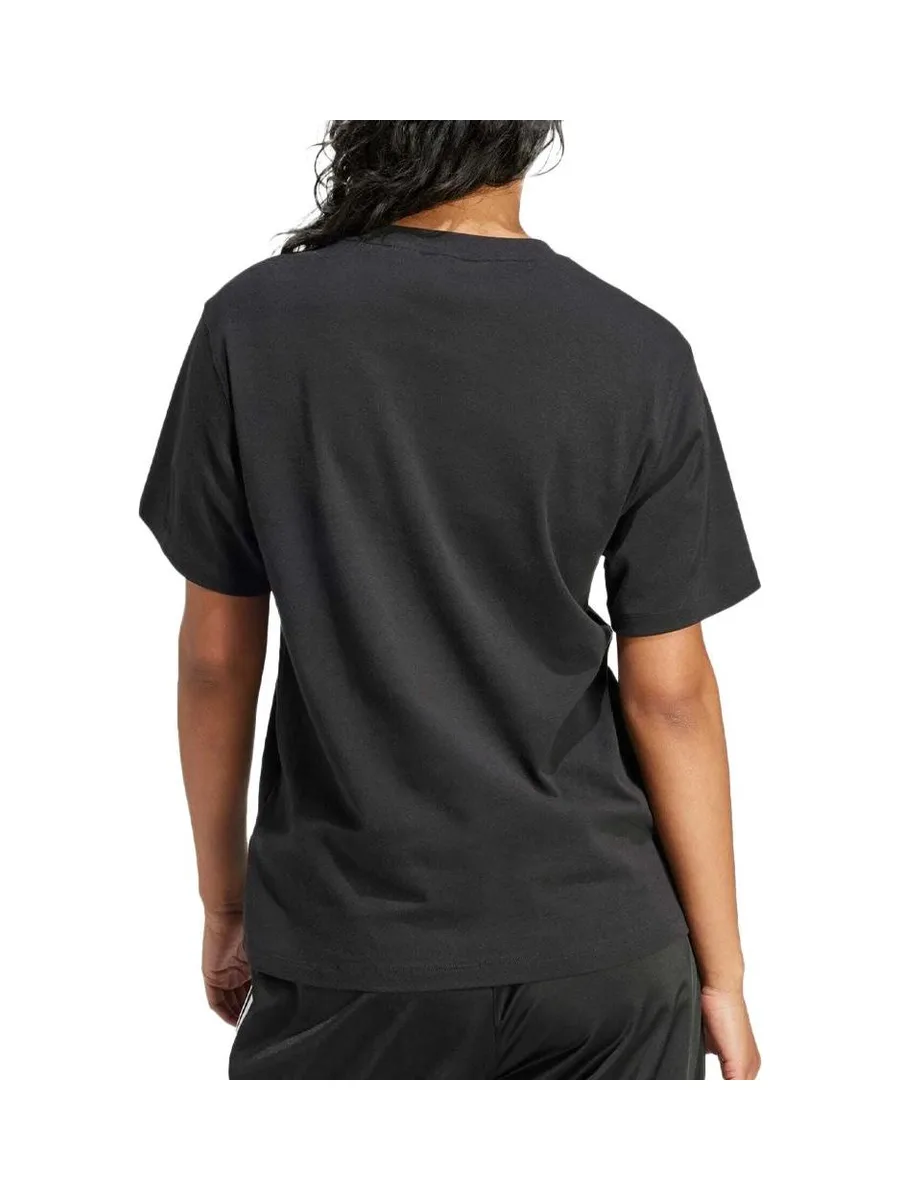 T-shirt Noir Femme Adidas Boxy 2