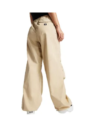 Pantalons fluide Cargo Beige Femme Converse Parachute Mossy Sloth 2