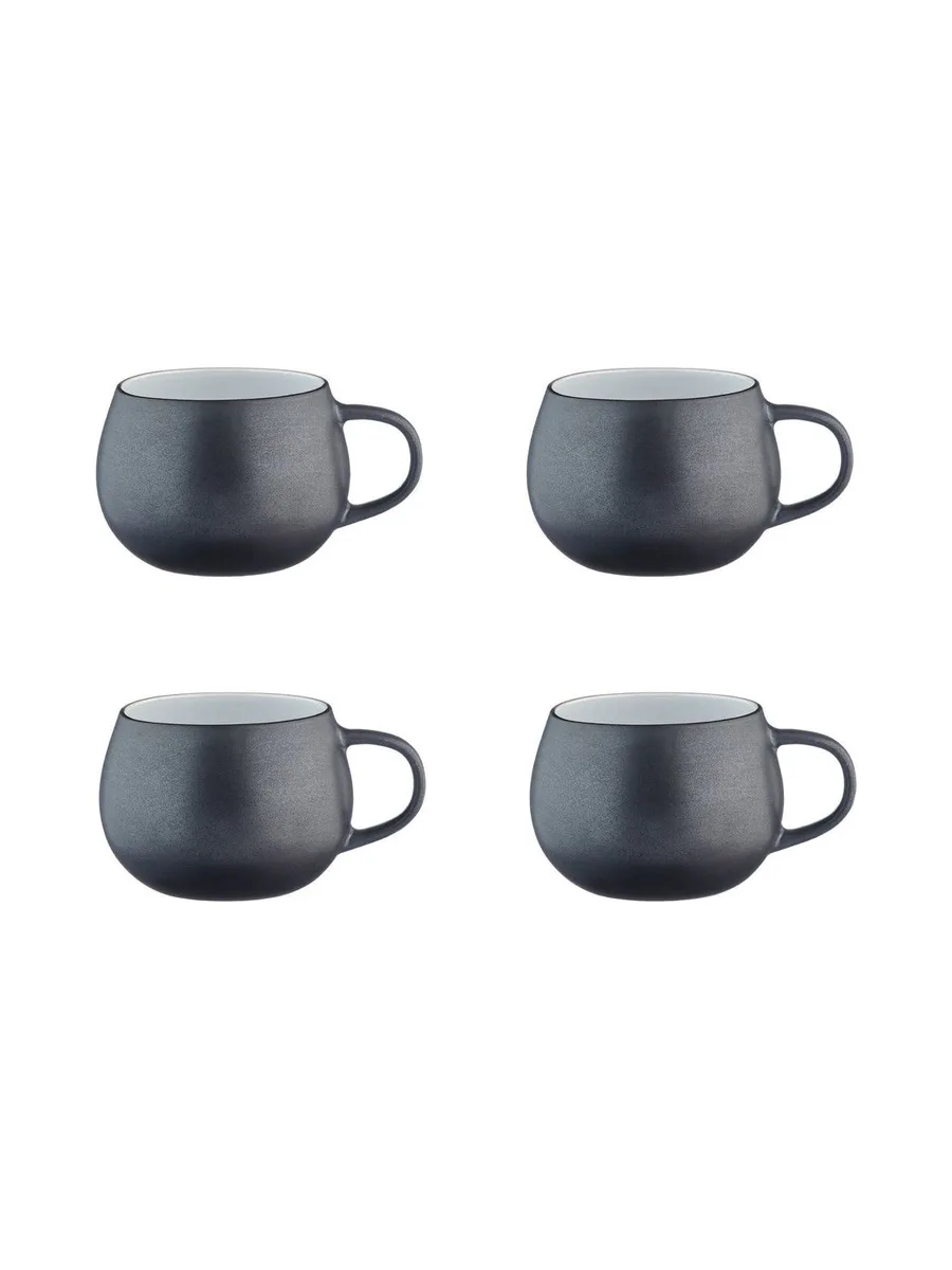 Tasse GOURMET 12cl - 4 pièces - Onyx 1