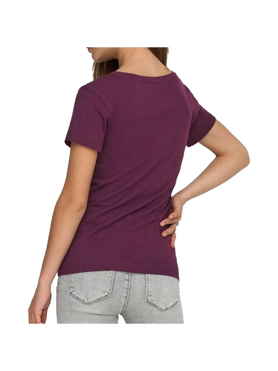 T-Shirt Violet JDY Femme Jdy Detail 3