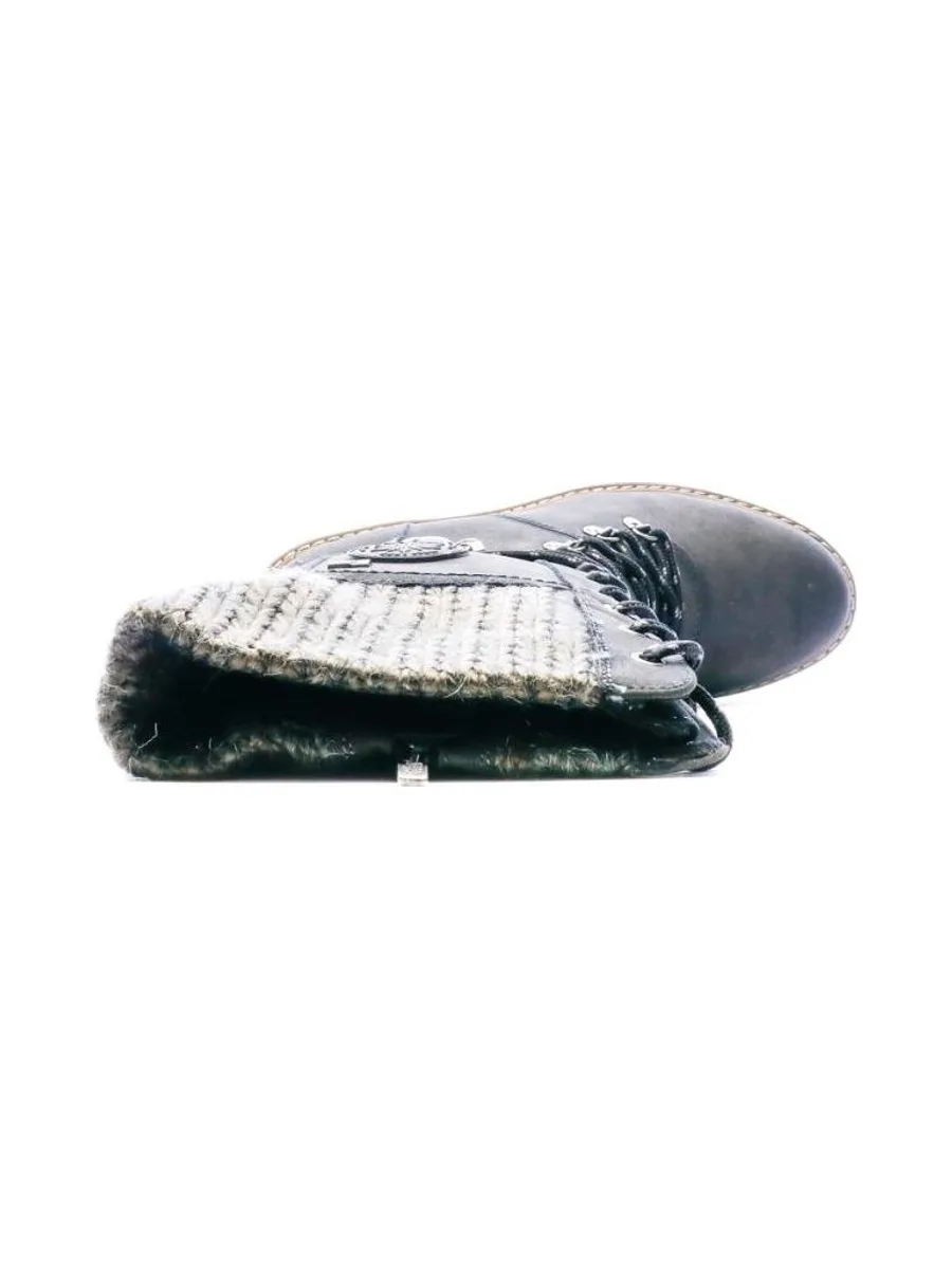 Bottes Gris Anthracite Femme Relife Grivione 5
