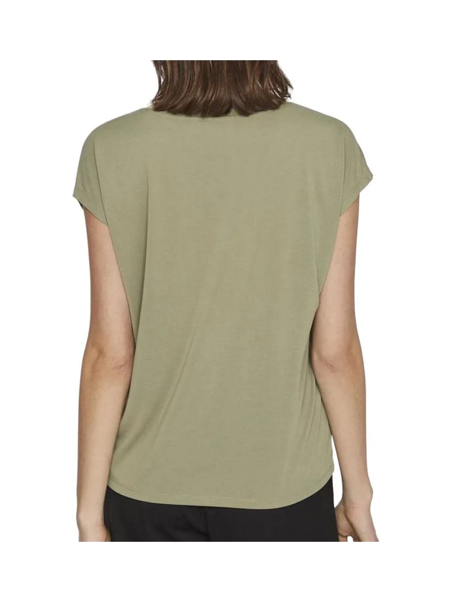 T-Shirt Vert Femme Vila Modala 3