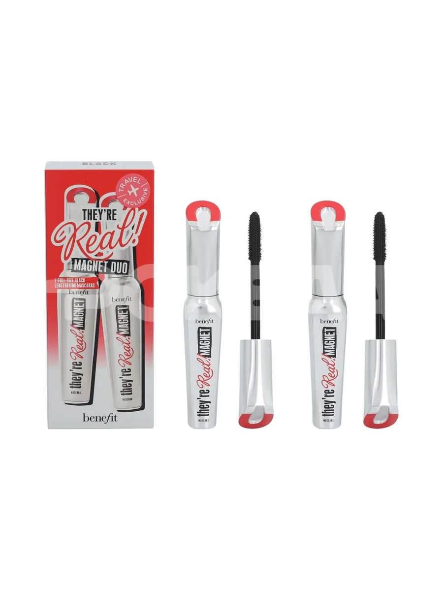Benefit They're Real! Magnet Mascara Duo Set 18g - 2x9gr - #1 Supercharged Black 1