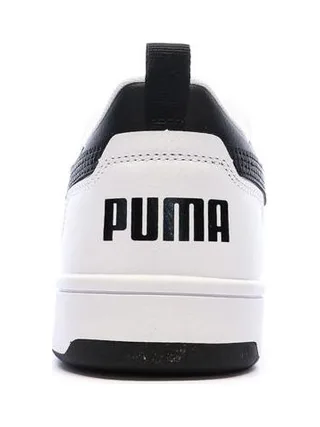 Baskets Blanc/Noir Femme Puma Rebound V6 Low 3