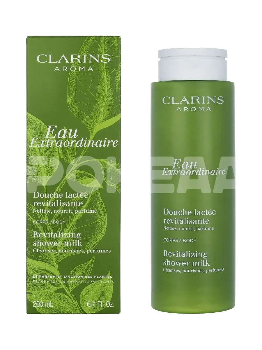 Clarins Eau Extraordinaire Revitalizing Shower Milk 200ml 1