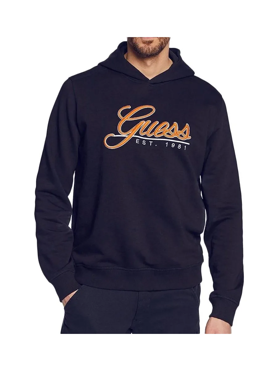 Sweat à capuche Marine Homme Guess Beau 2