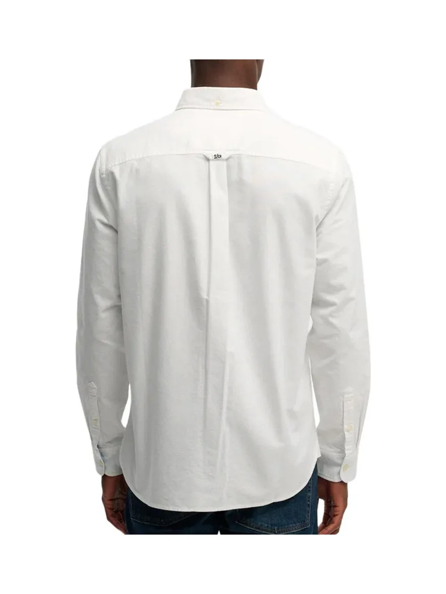 Chemise Blanche Homme Superdry Preppy 3