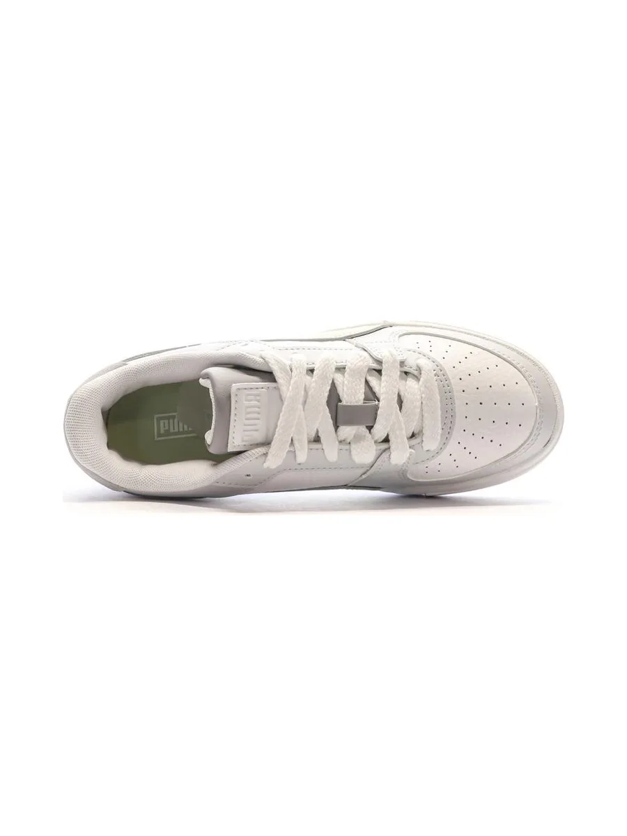Baskets Blanche/Gris/Vert Femme Puma 394749-02 5