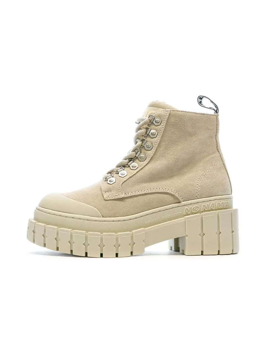 Boots Écru Femme No Name Kross Low 2