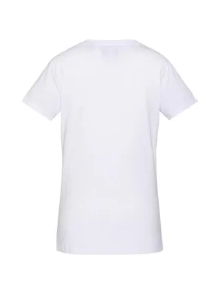 T-Shirt Blanc Femme Schott TSBRODEDW 2
