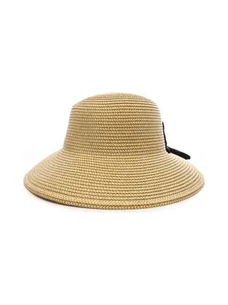 Chapeau de Paille Noir Femme Via Lorenzo Bohème 1